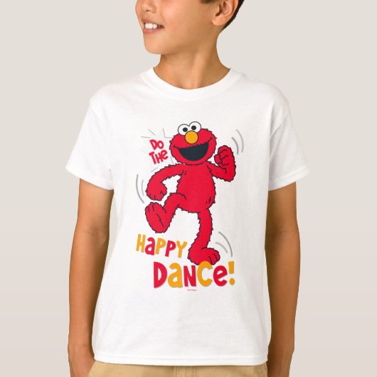 Elmo | Doe de geluksdans T-shirt (Voorkant)