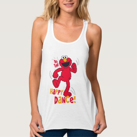 Elmo | Doe de geluksdans Tanktop (Voorkant)