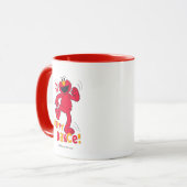 Elmo | Doe de Happy Dance Mok (Voorkant links)
