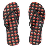 Elmo Emoji Pattern Teenslippers (Voetbed)