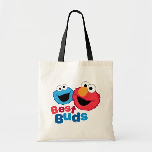Elmo en Cookie-vrienden Tote Bag (Voorkant)