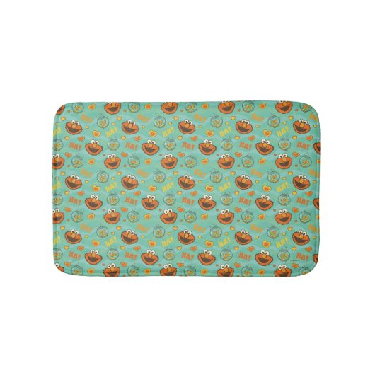 Elmo en Goldfish Pattern Badmat (Voorkant)