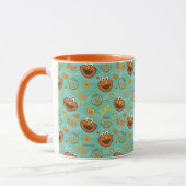 Elmo en Goldfish Pattern Mok (Links)