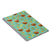 Elmo en Goldfish Pattern Notitieboek (Rechterzijde)
