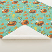 Elmo en Goldfish Pattern Sherpa Deken (3/4)