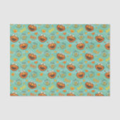 Elmo en Goldfish Pattern Tissuepapier (Voorkant)