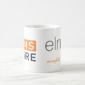 Elmo en Logo Mok | Genoeg Laten we verder gaan (Center)