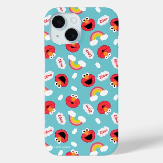 Elmo en Rainbows Pattern Case-Mate iPhone Case (Achterkant)