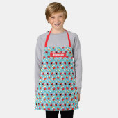 Elmo en Rainbows Pattern Schort (Gedragen)