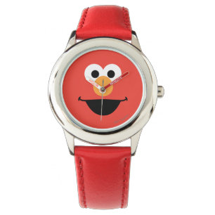 Elmo Face Art Horloge