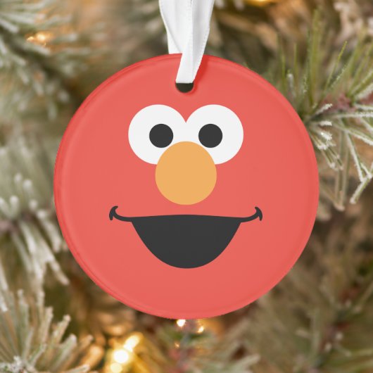 Elmo Face Art Ornament (Boom)