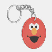 Elmo Face Art Sleutelhanger (Voorkant Links)