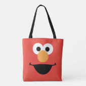 Elmo Face Art Tote Bag (Achterkant)