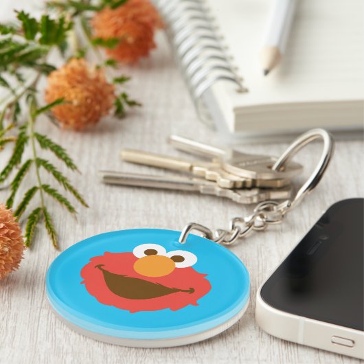Elmo Face Sleutelhanger (Voorkant Rechts)
