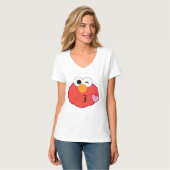 Elmo Face Throwing a Kiss T-shirt (Voorkant volledig)