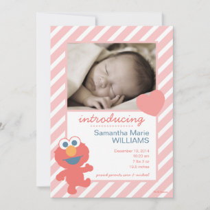 Elmo Faire-part de naissance
