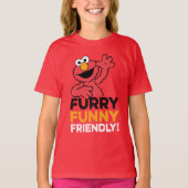 Elmo | Furry Funny Friendly T-shirt (Voorkant)
