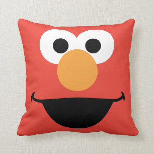 Elmo Gezichts Kunst Kussen