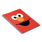 Elmo Gezichts Kunst Notitieboek (Rechterzijde)