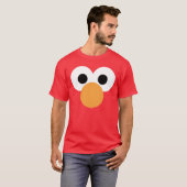 Elmo Groot Gezicht T-shirt (Voorkant volledig)