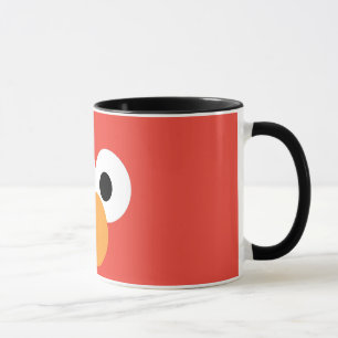 Elmo Grote Gezicht Mok