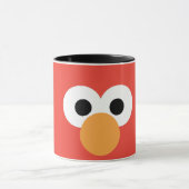 Elmo Grote Gezicht Mok (Midden)