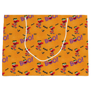 Elmo Halloween Boo Pattern Groot Cadeauzakje