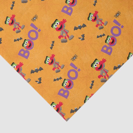 Elmo | Halloween Boo Pattern Tissuepapier (Detail)