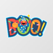 Elmo | Halloween Boo! Raamsticker (Vel)