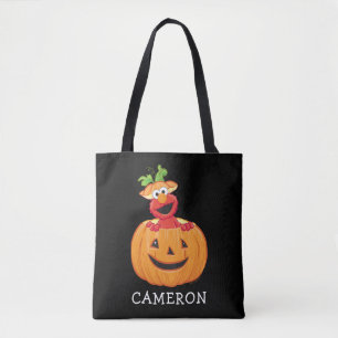Elmo Halloween Jack-O-Lantern Draagtas