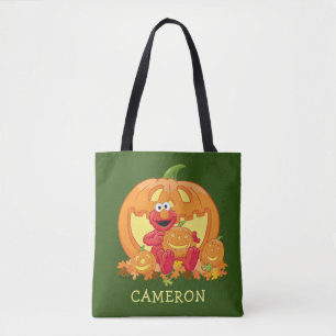 Elmo Halloween Pumpkins Draagtas