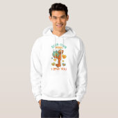 Elmo Holding zijn Pet Goldfish Hoodie (Voorkant volledig)