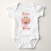 Elmo houdt van je romper (Voorkant)