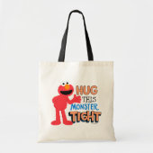 Elmo | Hug deze Monster Tight Tote Bag (Voorkant)