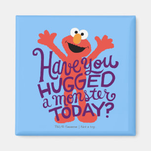 Elmo Hugging Magneet