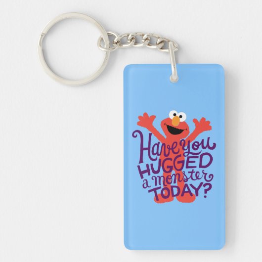 Elmo Hugging Sleutelhanger (Voorkant)