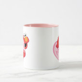 Elmo "Hugs" Valentijn Heart Snoep Mok (Midden)
