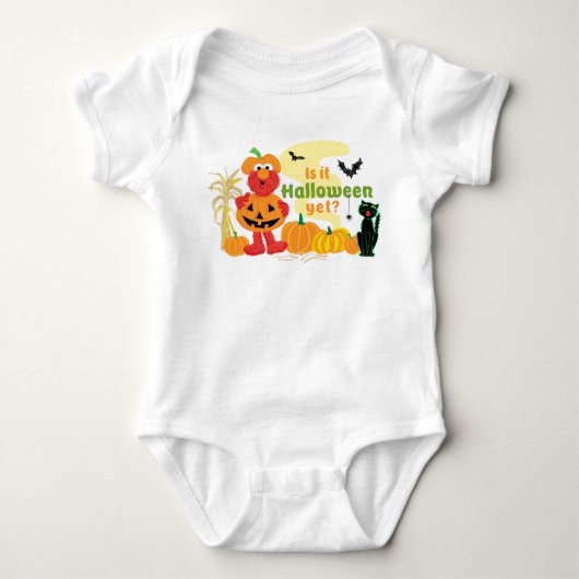Elmo | Is het al Halloween? Romper (Voorkant)