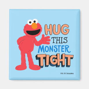 Elmo Knuffel deze monster stevig Magneet