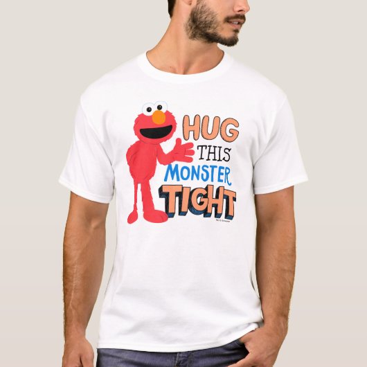 Elmo | Knuffel deze monster stevig T-shirt (Voorkant)