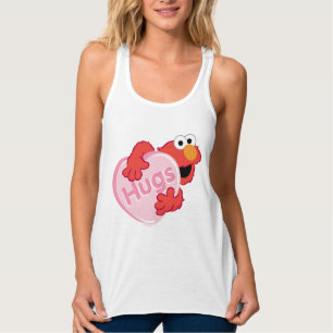 Elmo "Knuffels" Valentijnshart Snoepgoed Tanktop