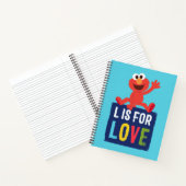 Elmo | L is voor Liefde Notitieboek (Binnen)