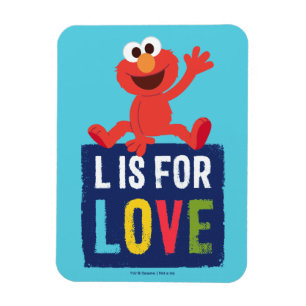 Elmo L staat voor Liefde Magneet