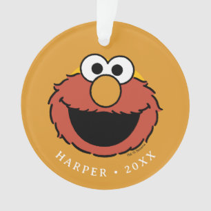 Elmo Lachende Gezicht Ornament