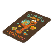 Elmo met zijn goudvis magneet (Linkerzijde)