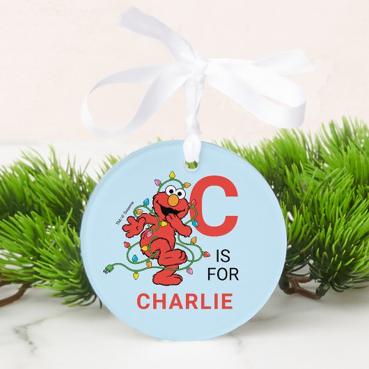 Elmo Noël | Nom & Photo personnalisés