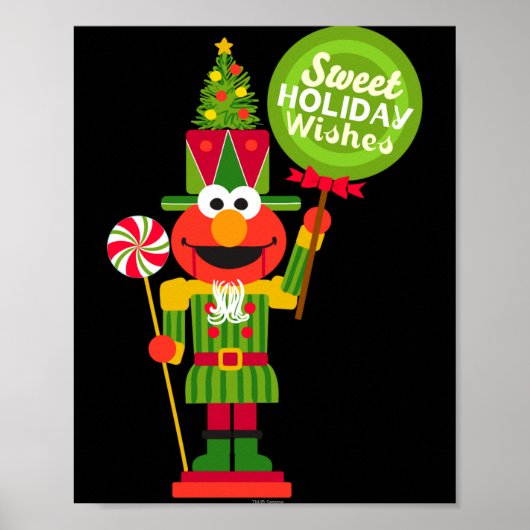 Elmo Nutcracker Poster (Voorkant)