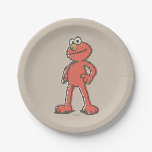 Elmo  papieren bordje
