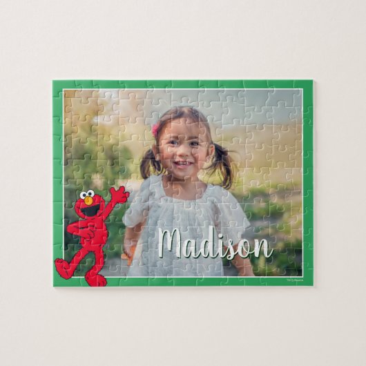 Elmo Personalized Photo Jigsaw Puzzle (Horizontal)