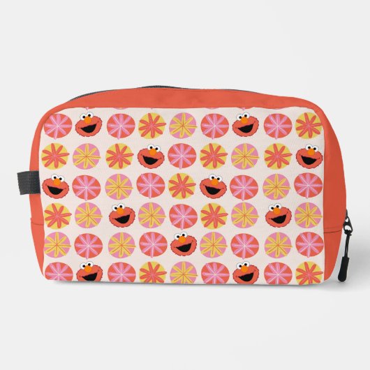 Elmo Pom-Pom Pattern Toilettasje (Voorkant)